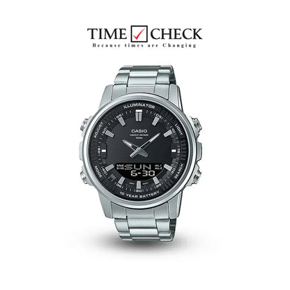 Casio AMW-880D-9AVDF Men’s-Digital Stainless Steel Watch