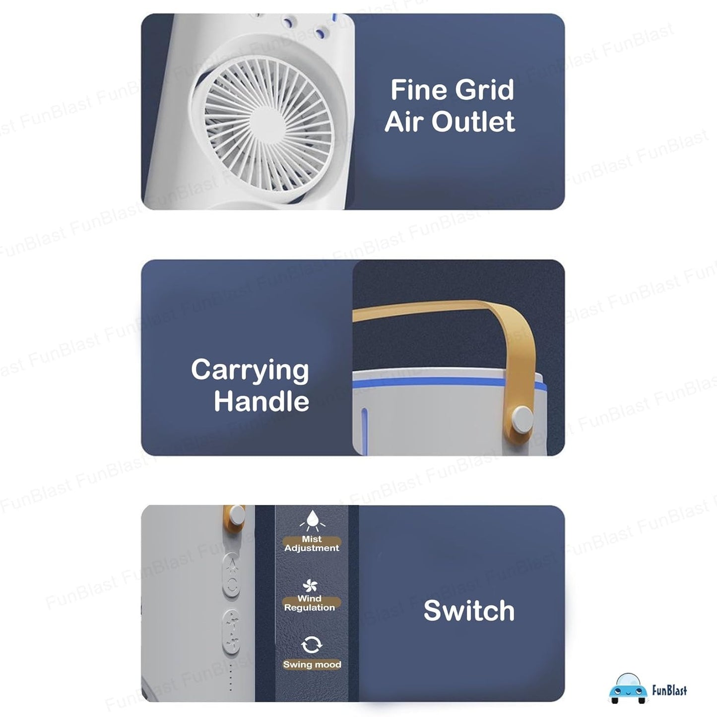 Double Ended Spray Fan
