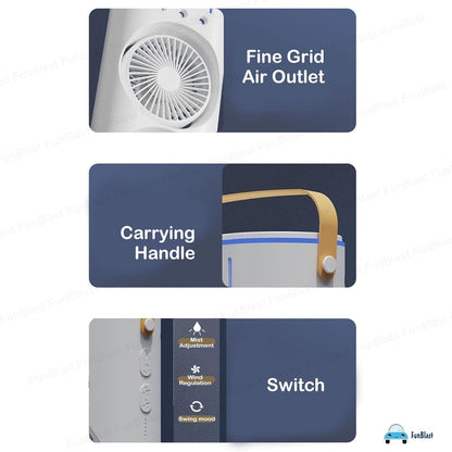 Double Ended Spray Fan