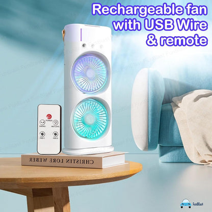 Double Ended Spray Fan