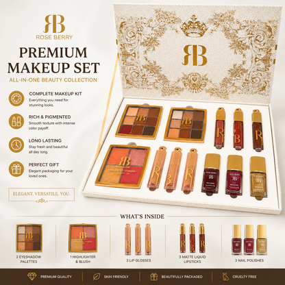 Rose Berry - Luxury Makeup Gift Set
