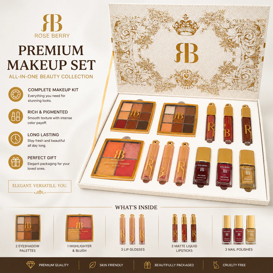 Rose Berry - Luxury Makeup Gift Set