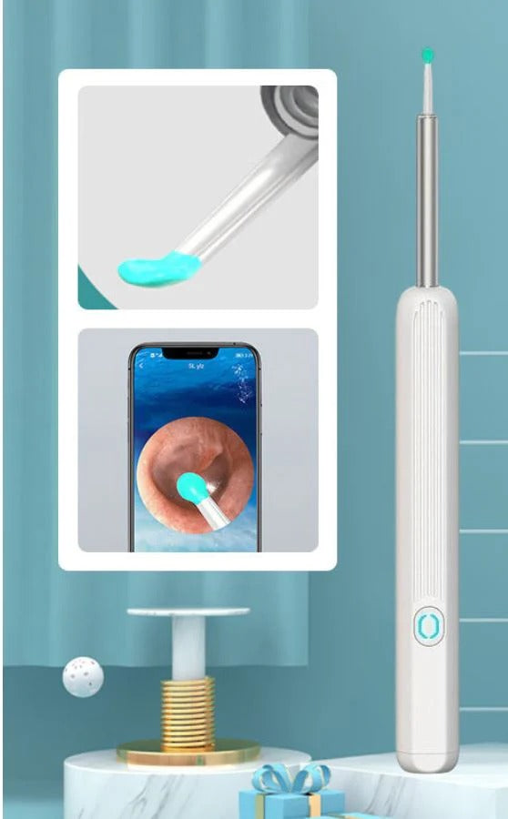 Smart Visual Ear Wax Removal Kit – Wireless HD Ear Cleaning Camera with LED