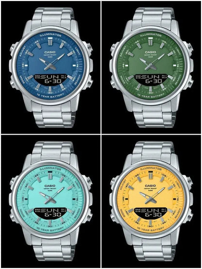 Casio AMW-880D-9AVDF Men’s-Digital Stainless Steel Watch